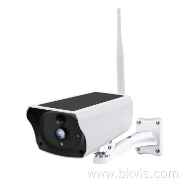 Solar powered night vision surveillance CCTV camera